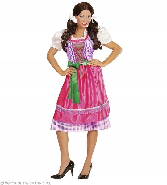 Kostým Dirndl Lidový Tyrolský Folklor S