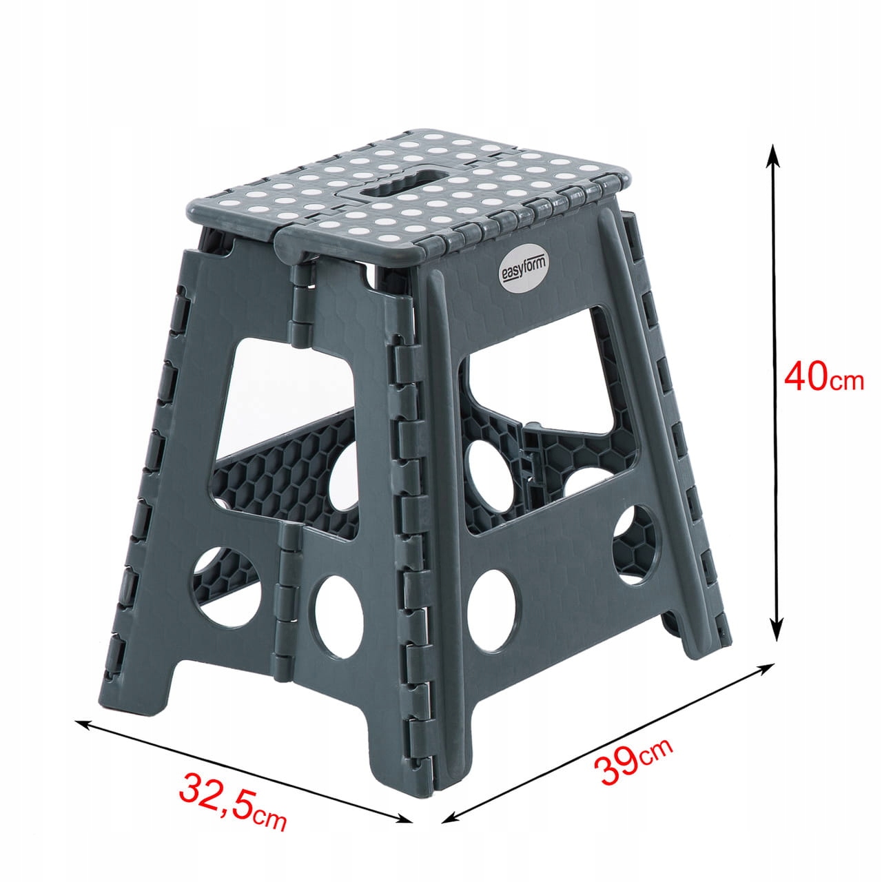 STOŁEK TABORET SKŁADANY ANTYPOŚLIZGOWY 40 cm Marka inna