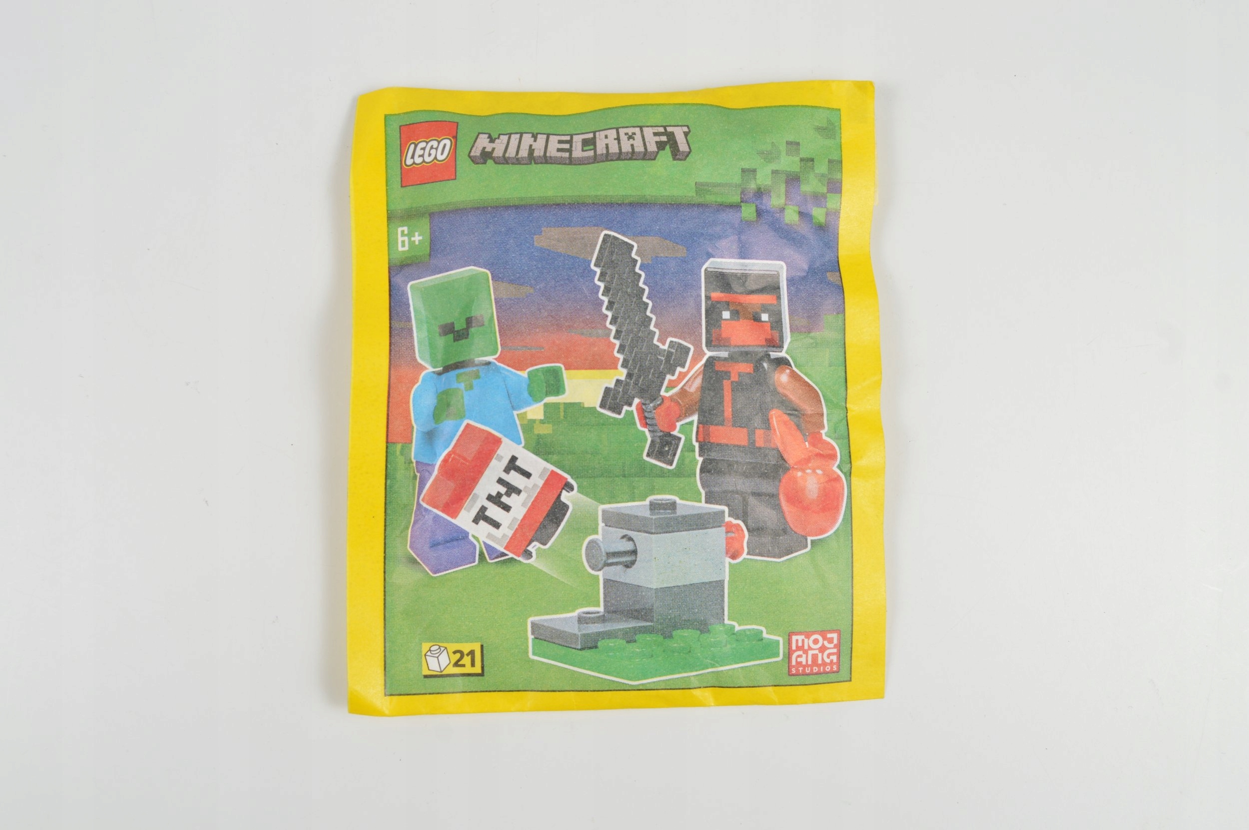 Lego Minecraft 662304 Ninja, Zombie, Tnt Launcher Polybag