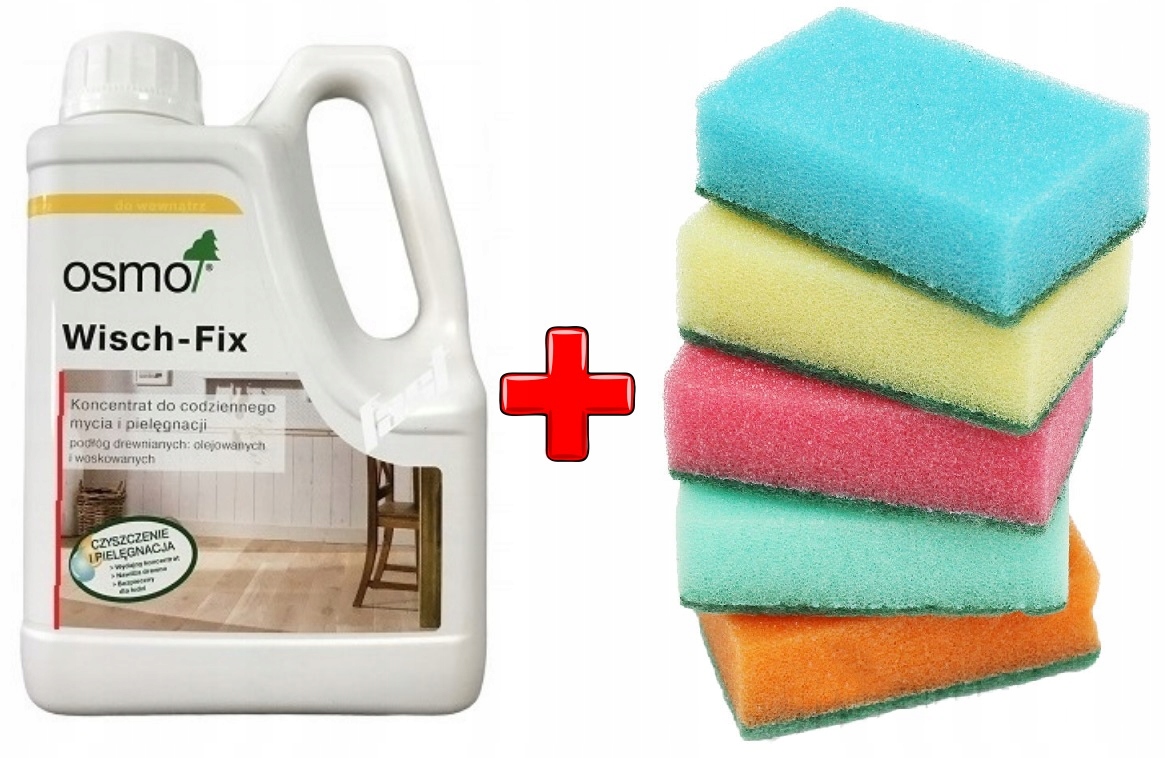 OSMO Wisch Fix 8016 koncentrat do mycia podłóg drewnianych 1 litr + MYJKA Kod producenta 4006850111251