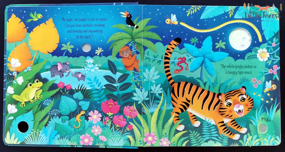 Jungle Sounds Rodzaj książki dla dzieci