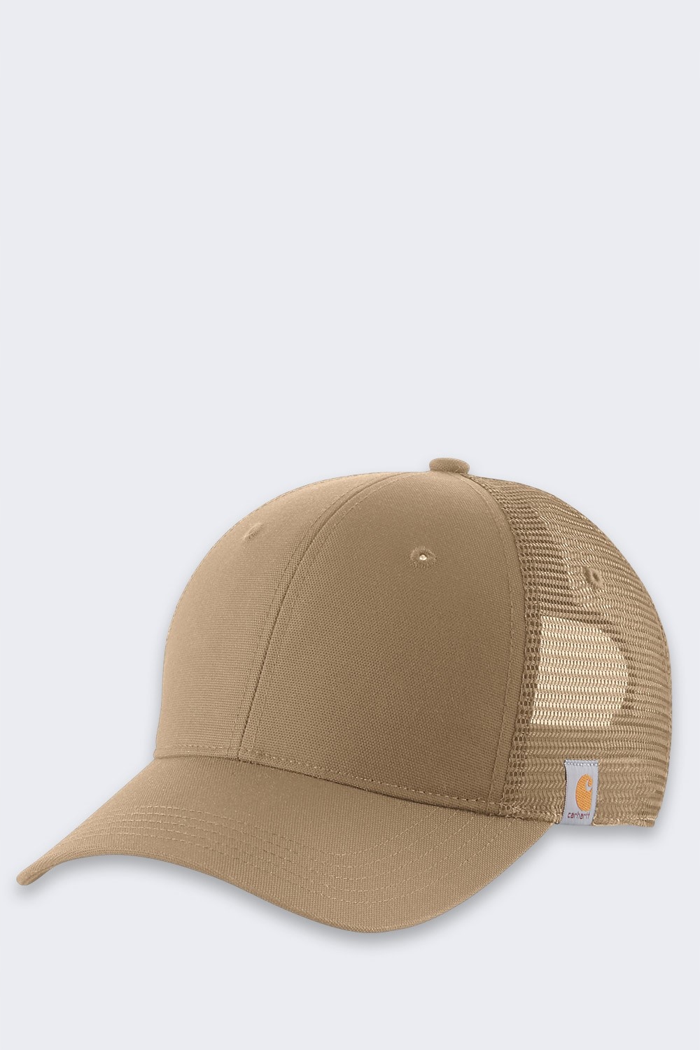 Tmavě khaki Čepice Carhartt Canvas Mesh Back