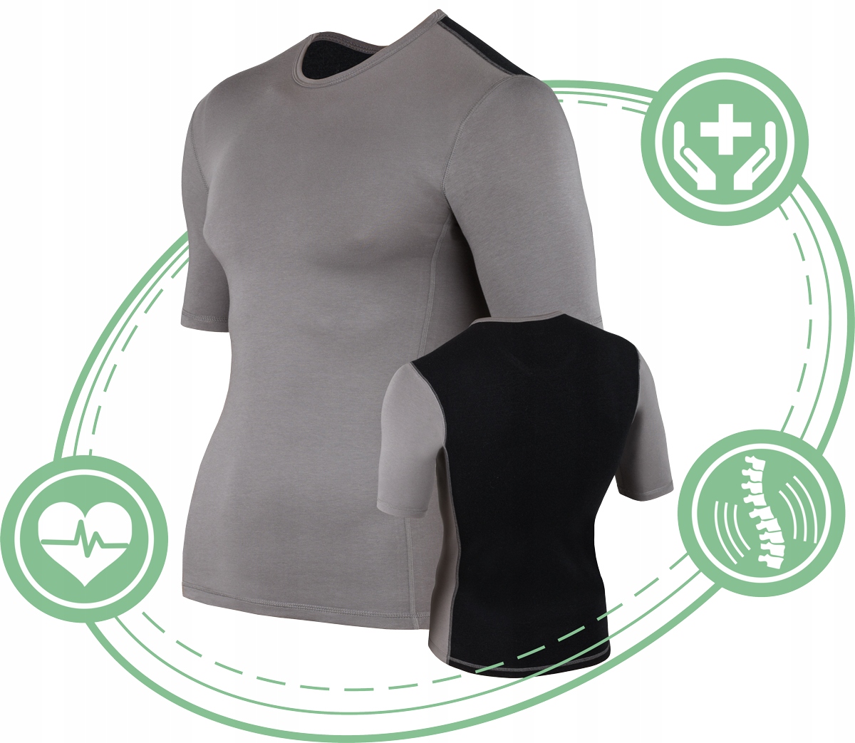 Koszulka męska termiczna MERINO WOOL ciepła XXL Marka Woolmed