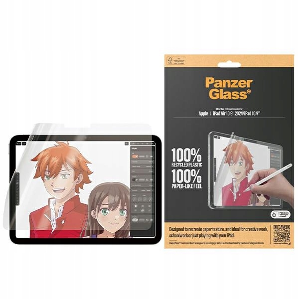 Sklo pro iPad Air 11 2024 PanzerGlass Anti Glare