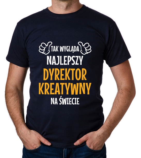 

koszulka Najlepszy Dyrektor Kreatywny prezent