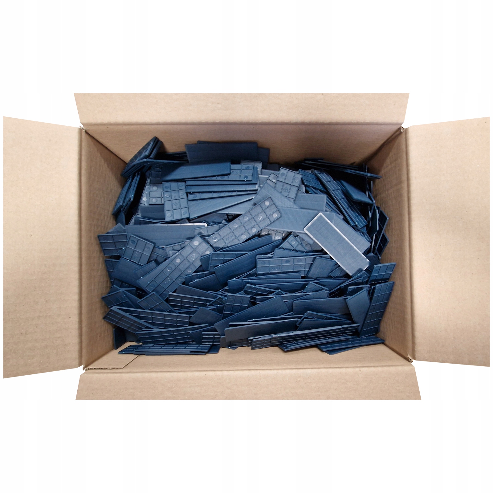 1000 x Podložky Montážní podložka Okenní tloušťka 2 mm x šířka 30 mm Klíny