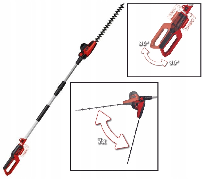 Einhell Nožnice Na Živý Plot Na Výložníku Aku Gc-hh 18/45 Li T Solo 3410585