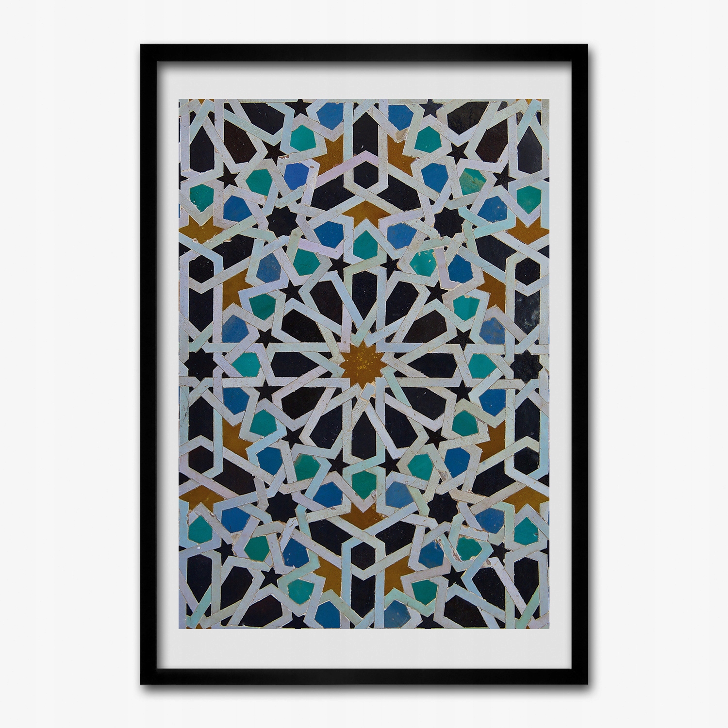Obraz v ráme na stenu Mozaika ornament 70x100 cm