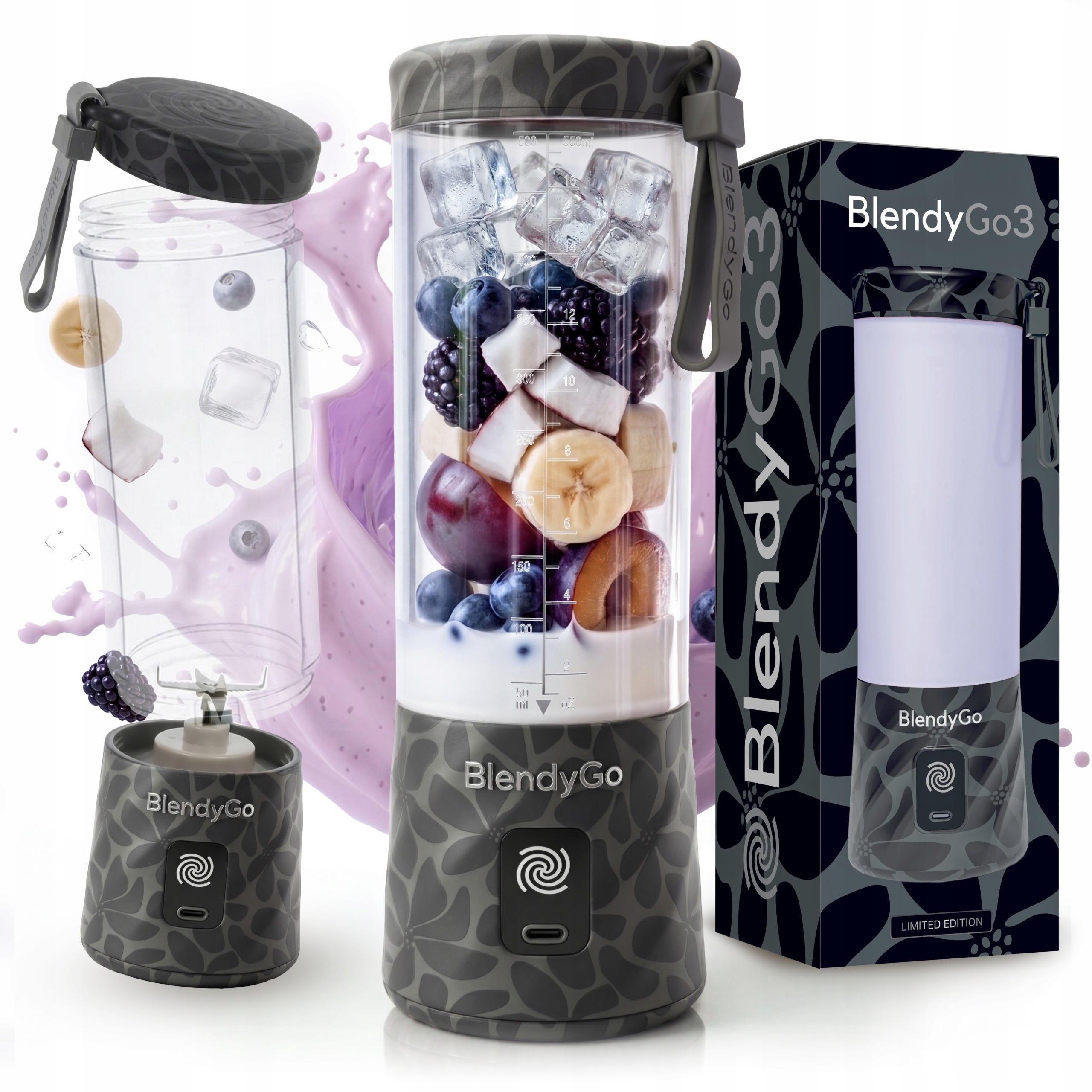 Originální mixér BlendyGo 3 Bezdrátový Usb Blender nové generace