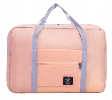Torba podręczna, podróżna (idealna do walizki) 47x32x14,5 cm Brzoskwiniowa