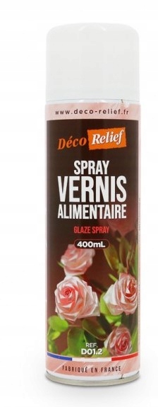 Lakier spożywczy w spray'u 650ml