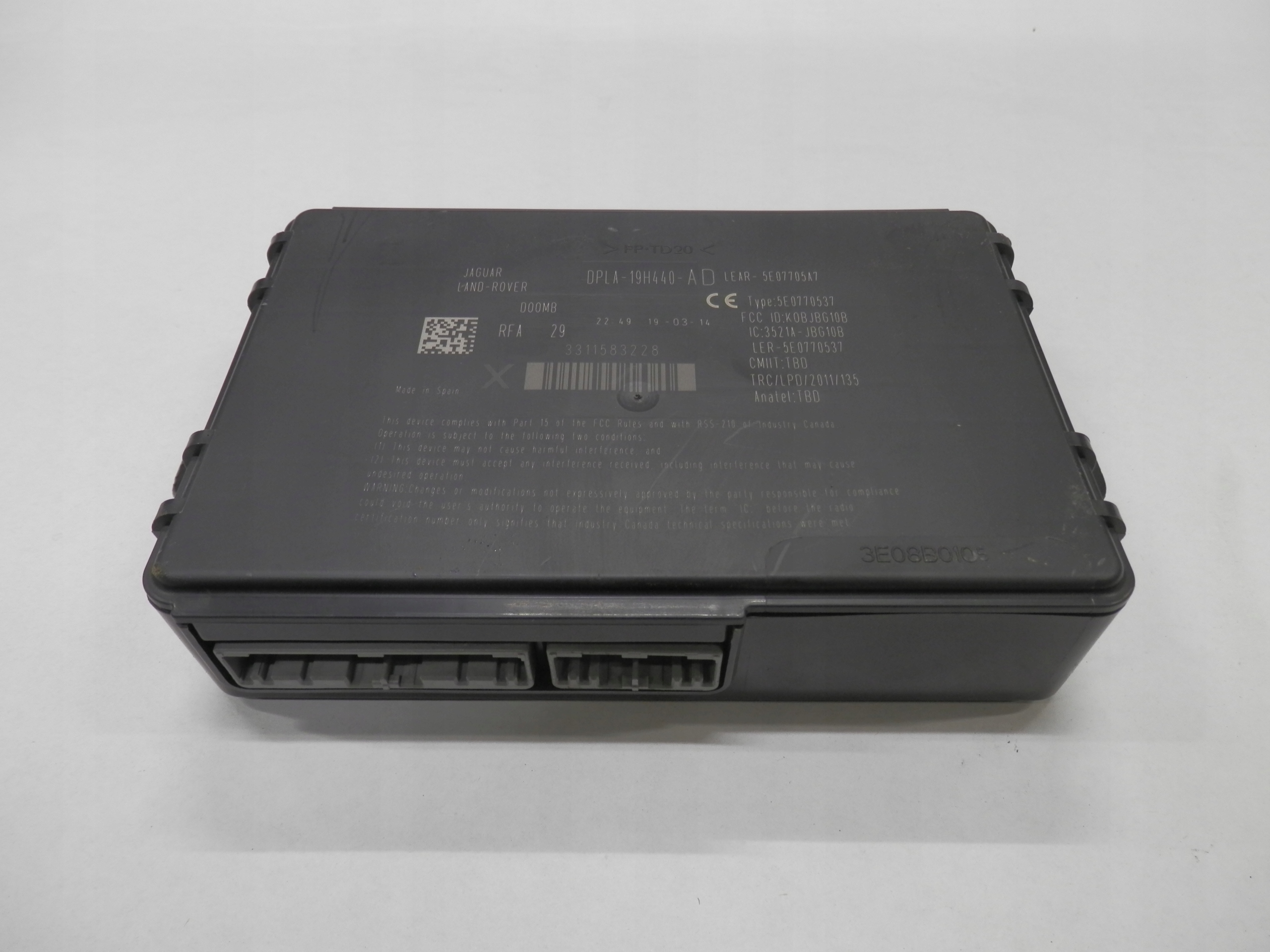 RANGE ROVER III MODUL ZAMKA CENTRALNEGO 5E0770537
