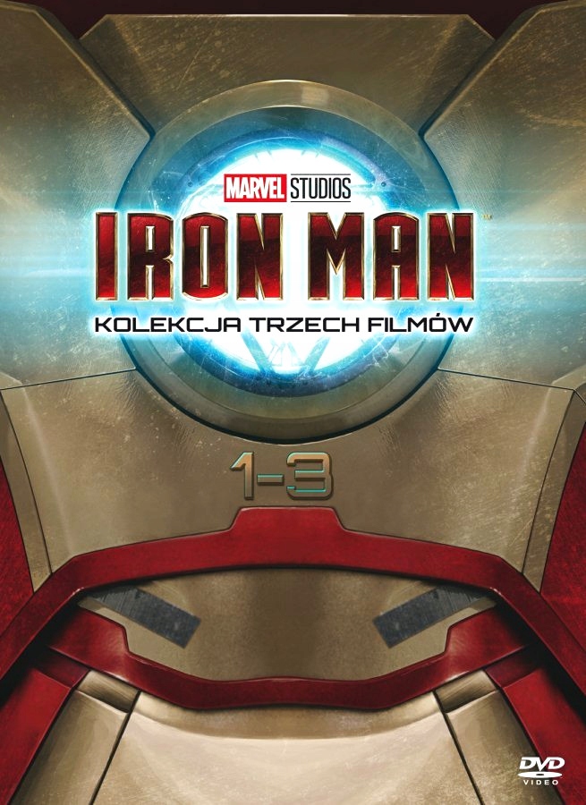 Iron Man. Trylogia płyta DVD 3xDVD Folia Pl