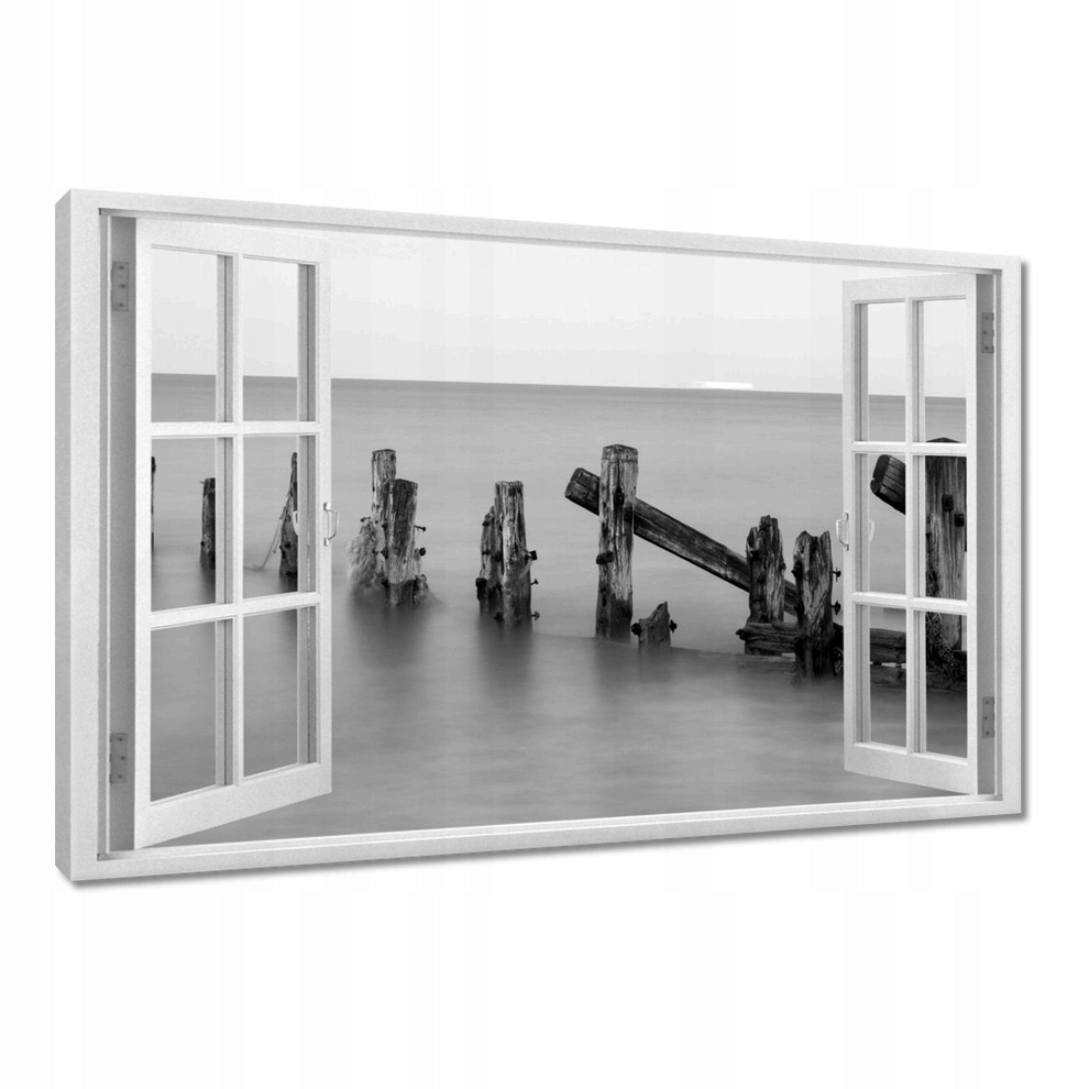 

Obrazy 120x80 Drewniany falochron