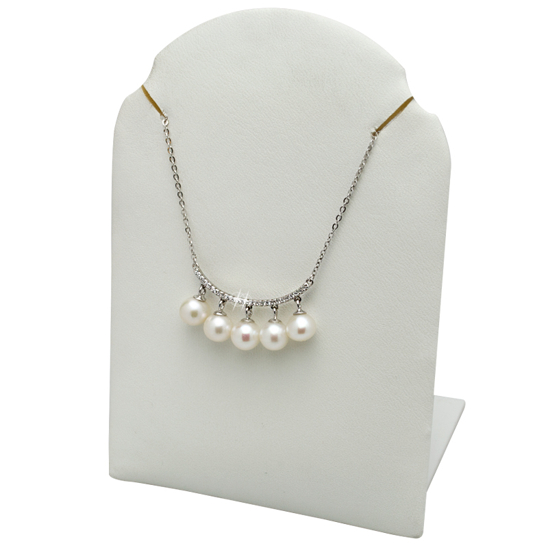 Stříbrný Řetízek S Perlami A Zirkony