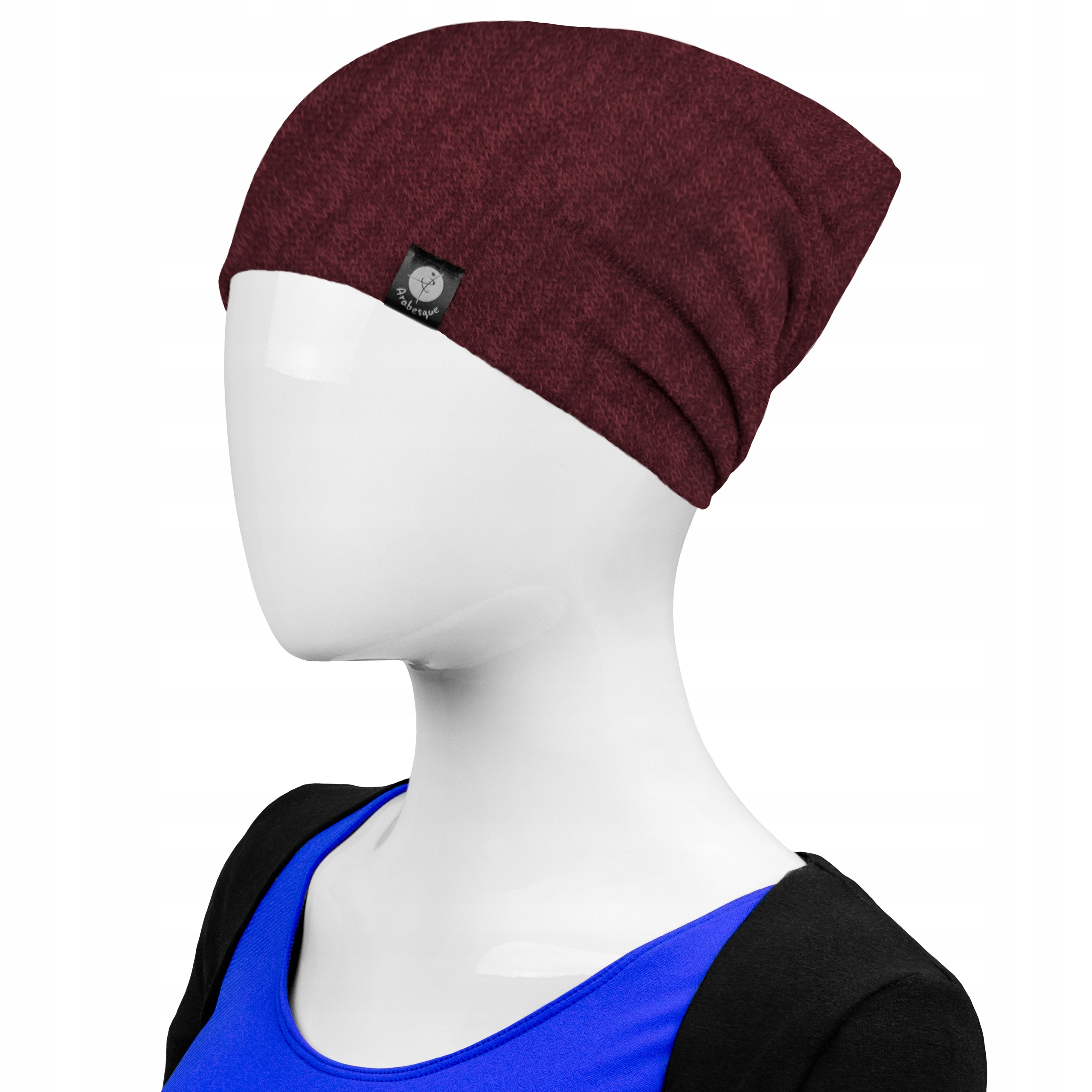 

Damska klasyczna czapka beanie dwuwarstwowa r. M