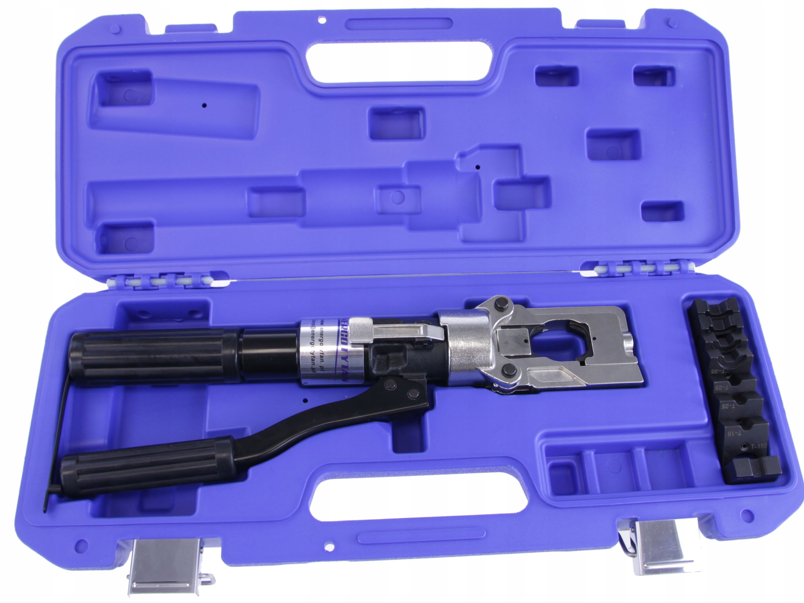 Hydraulický lis na kabely 10-185 mm2 Energotytan Polsko