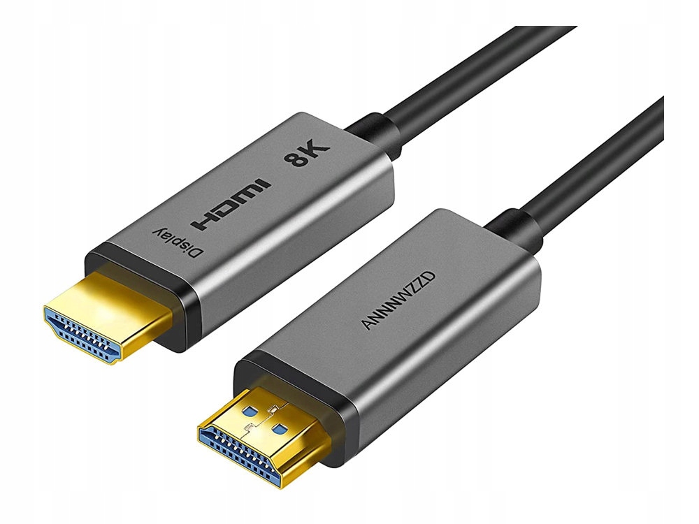 Hdmi kabel 2.1 8K 60Hz 4k-120Hz 8K-60hz Aoc Optický Uhd Hdr 30 m