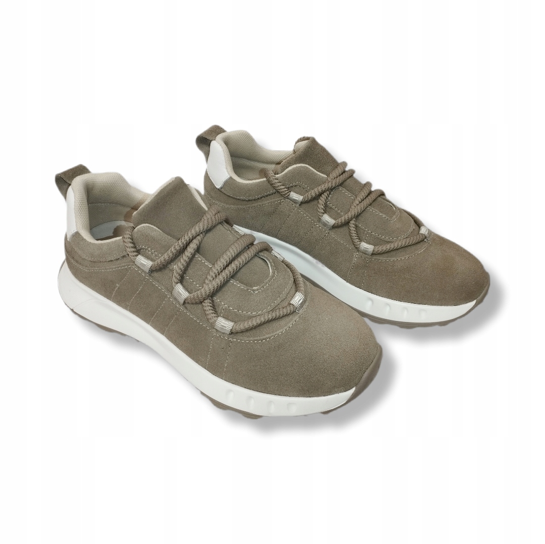 Jezzi Dámské joggingové tenisky Fango kožené 9777 béžové vel.