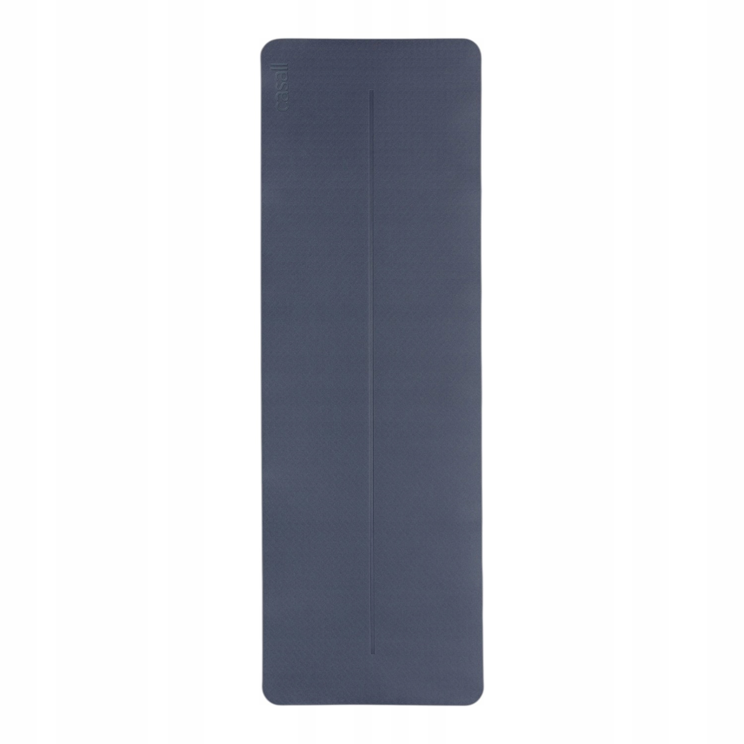 Podložka na jógu Casall Position 4 mm Tpe protiskluzová tmavě modrá 183 x 61 cm