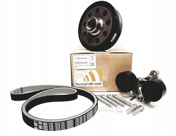 Zestaw napędu pasowego BMW 3 E90/E91 N47 Oryginał