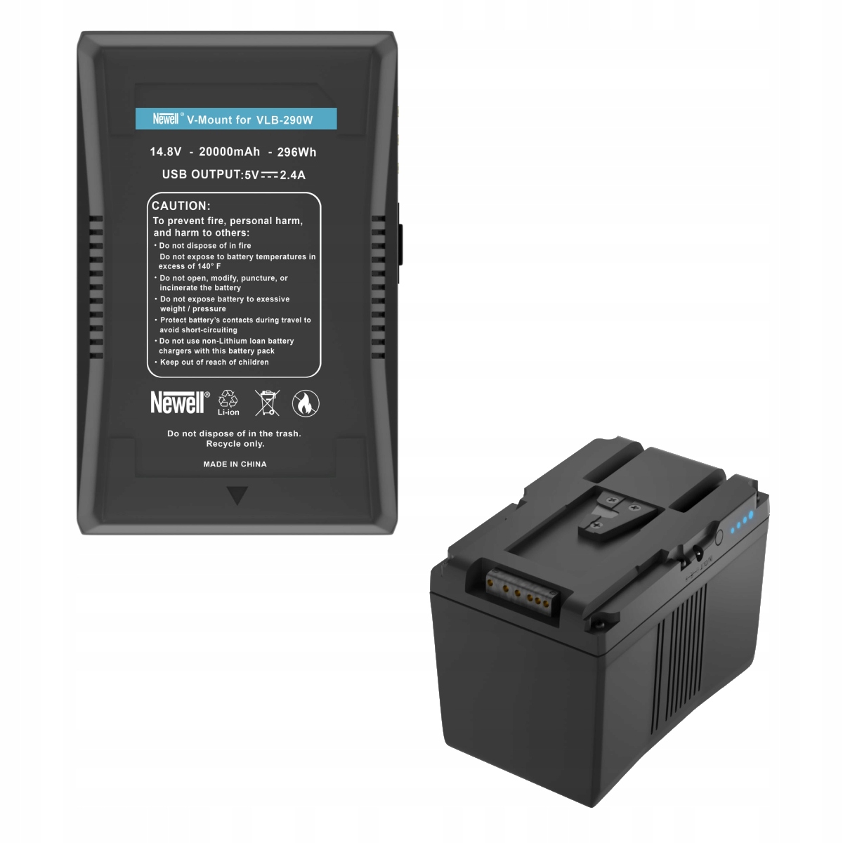 Akumulator Bateria V-mount Powerbank 20000mAh Newell VLB-290W