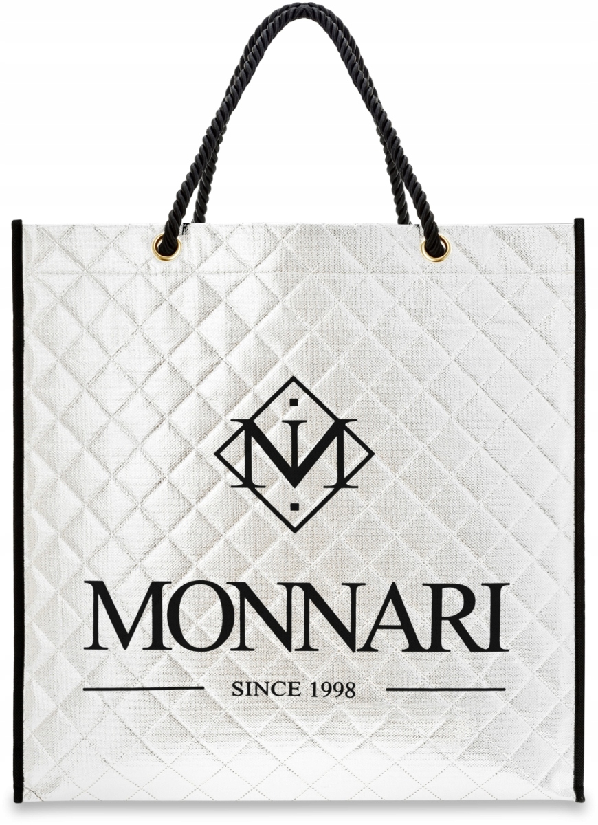 

Monnari Torebka Torba Shopper Zakupowa Pojemna A4