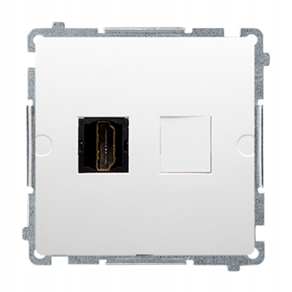 

Simon Basic Gniazdo Telewizyjne 1x Hdmi białe