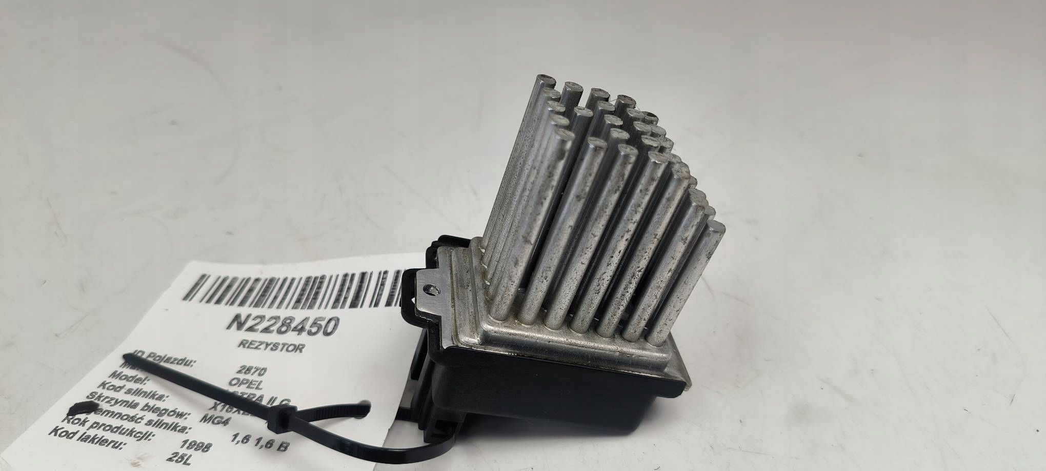 rezistor, reostat, regulátor 3B0820521 OPEL ASTRA II G