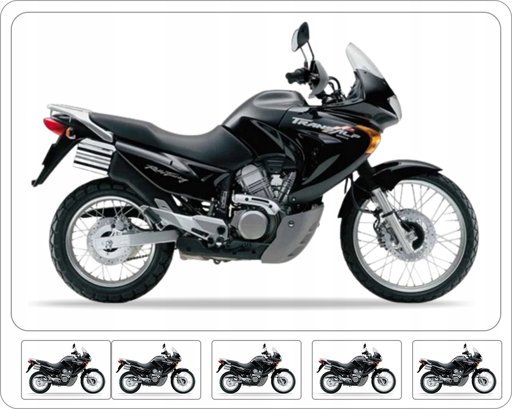 Samolepky Juula Pro Honda XL 650 V Transalp 2000-2001 Šedé NH400