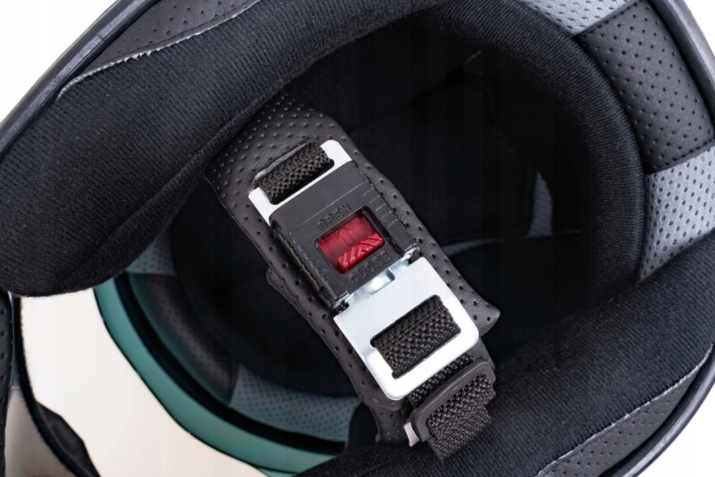 KASK MOTOCYKLOWY INTEGRALNY NA MOTOR SKUTER RX Obwód głowy 61-62 cm