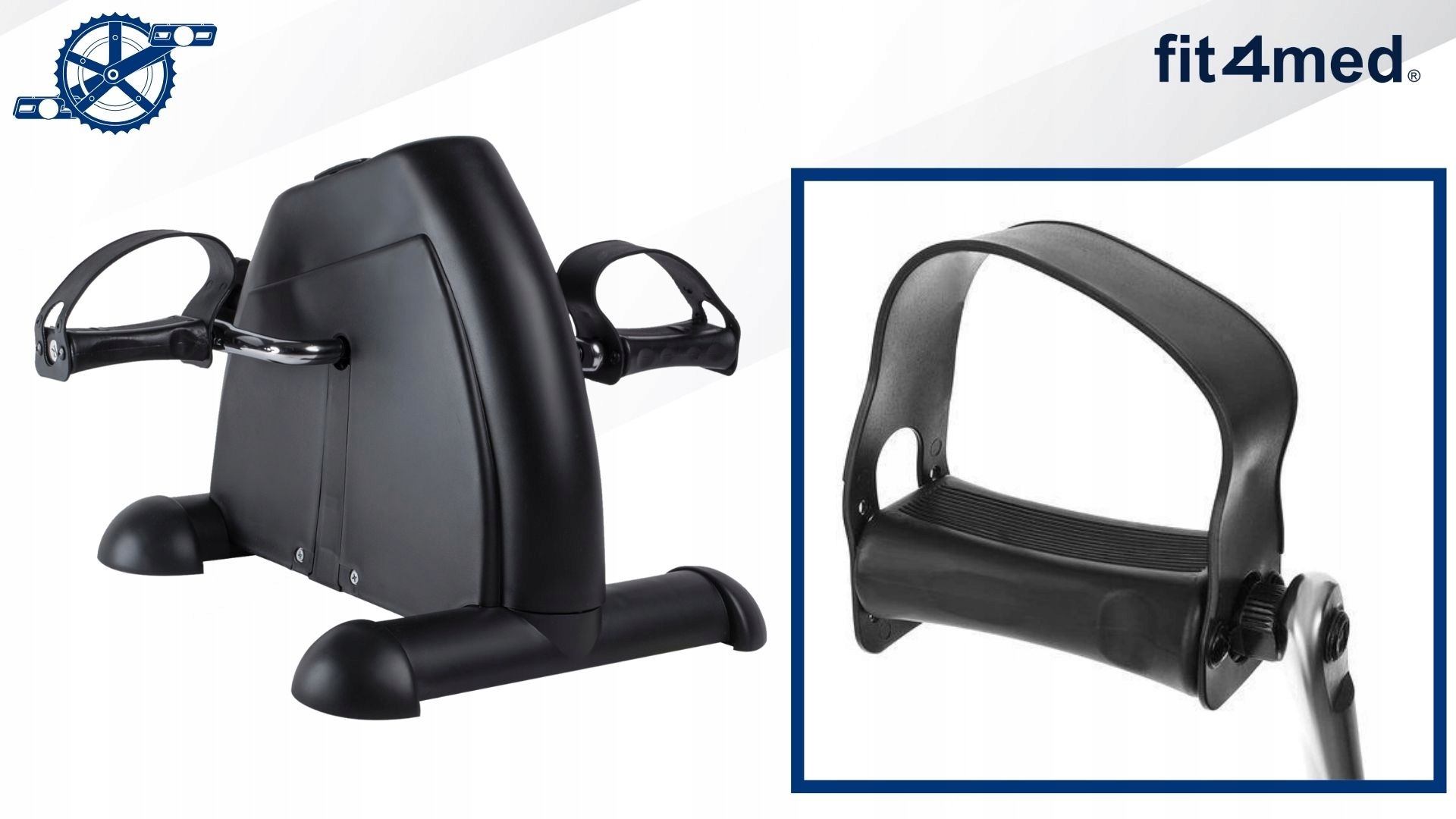 ROTOR TRENINGOWY REHABILITACYJNY DO ĆWICZEŃ RĄK NÓG ROWEREK STABILNY LEKKI Waga produktu z opakowaniem jednostkowym 3.9 kg