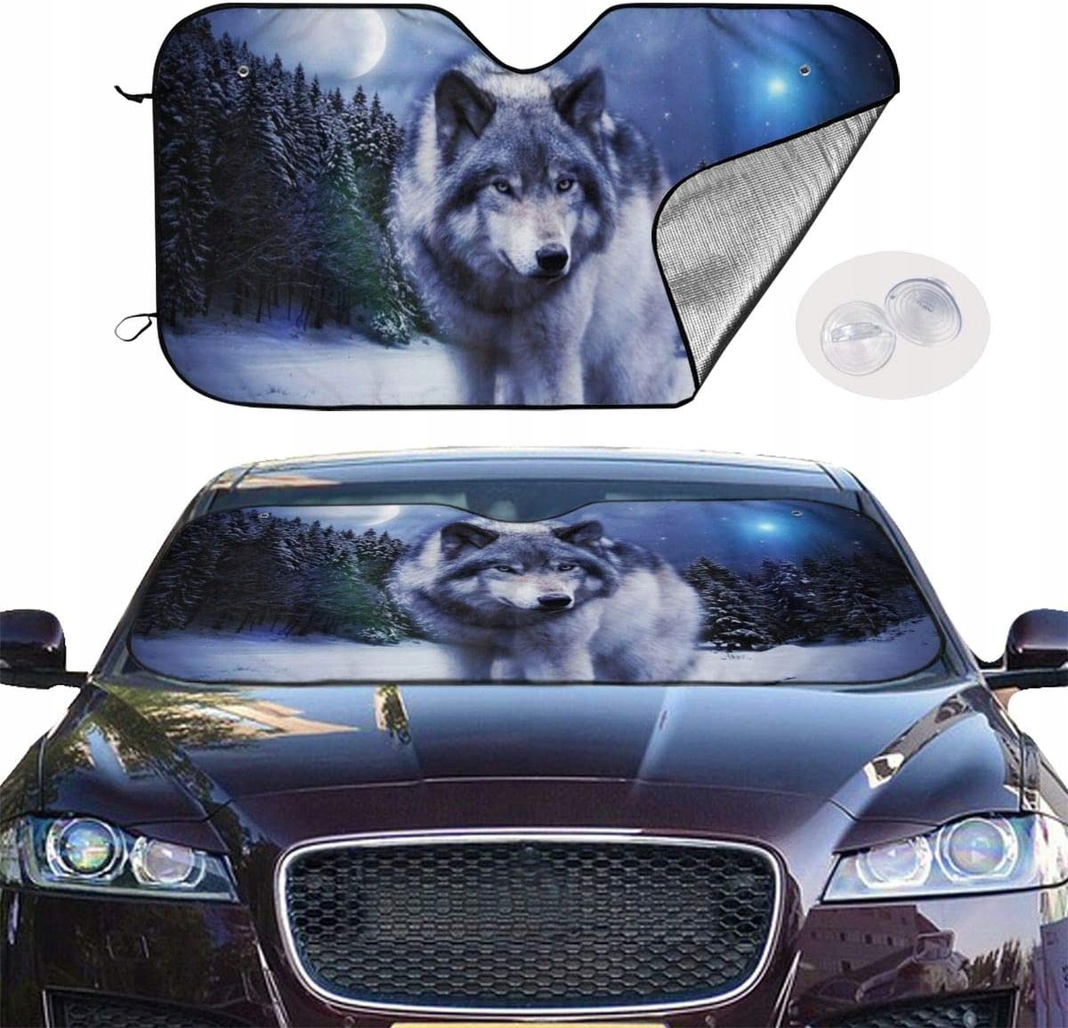 Wolf windshield cheap sun shade