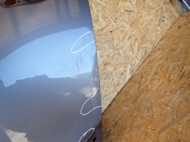 HYUNDAI IX35 door left rear. rear part below listwe