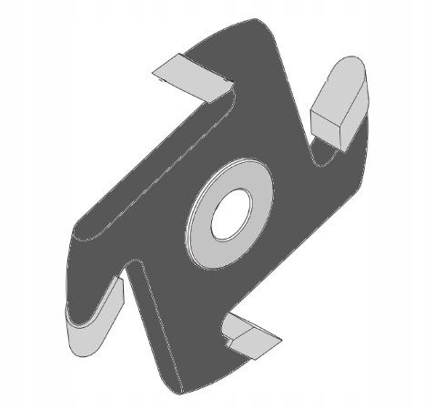 Faba Míčová/nasazovací Fréza Kulová R5 125x30x10mm