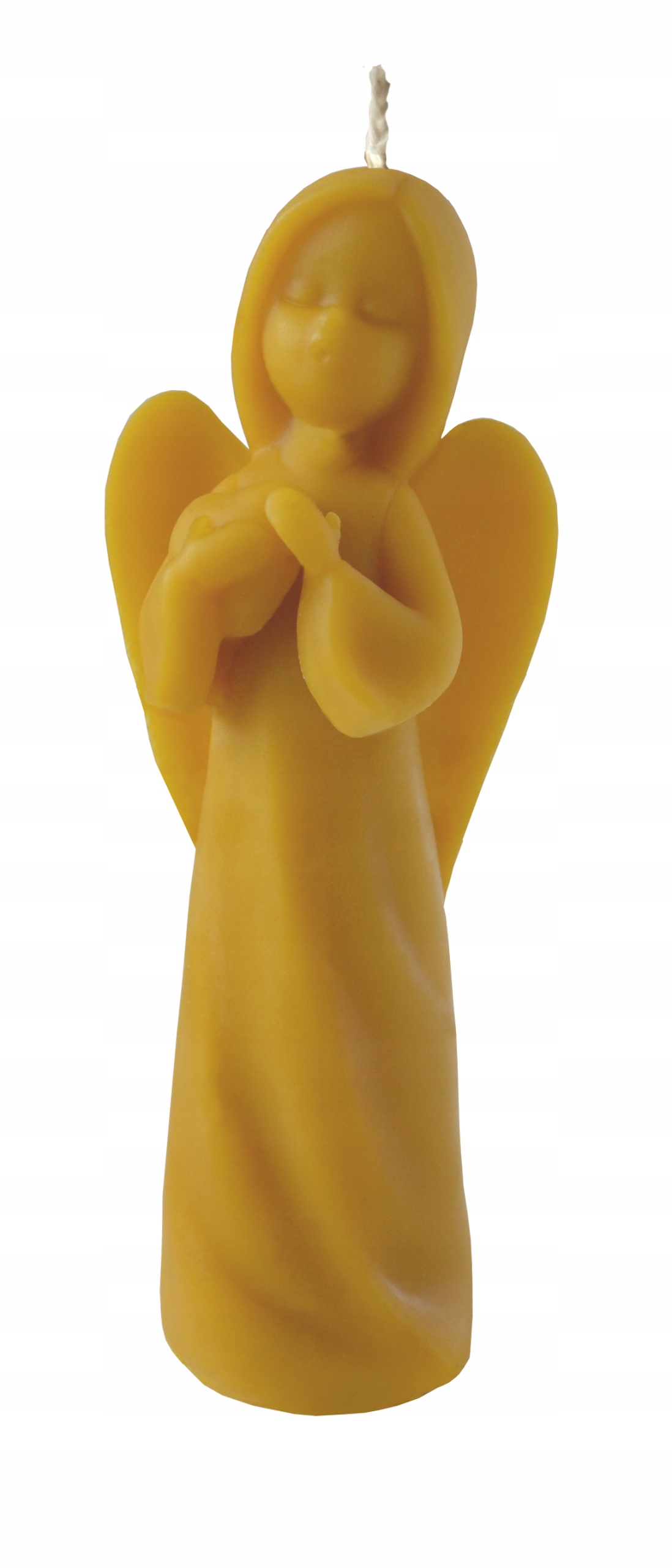 

Świeca Anioł Z Sercem z wosku pszczelego S084