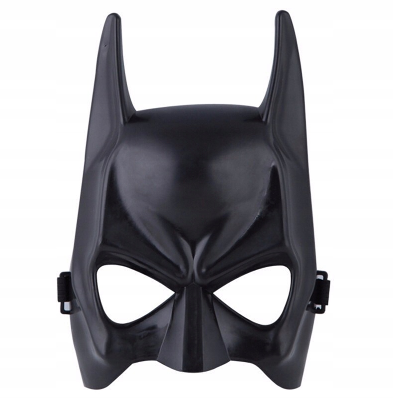 

Maska Batman superbohater czarna Gohtam Halloween