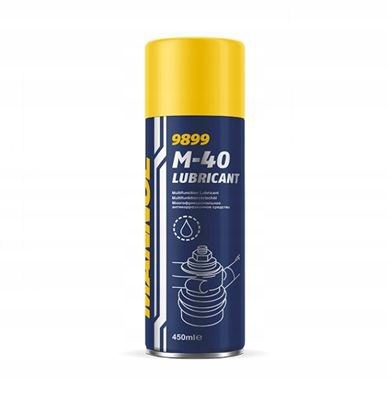 Preparat penetrujący Mannol M-40 spray 450 ml smar wielofunkcyjny