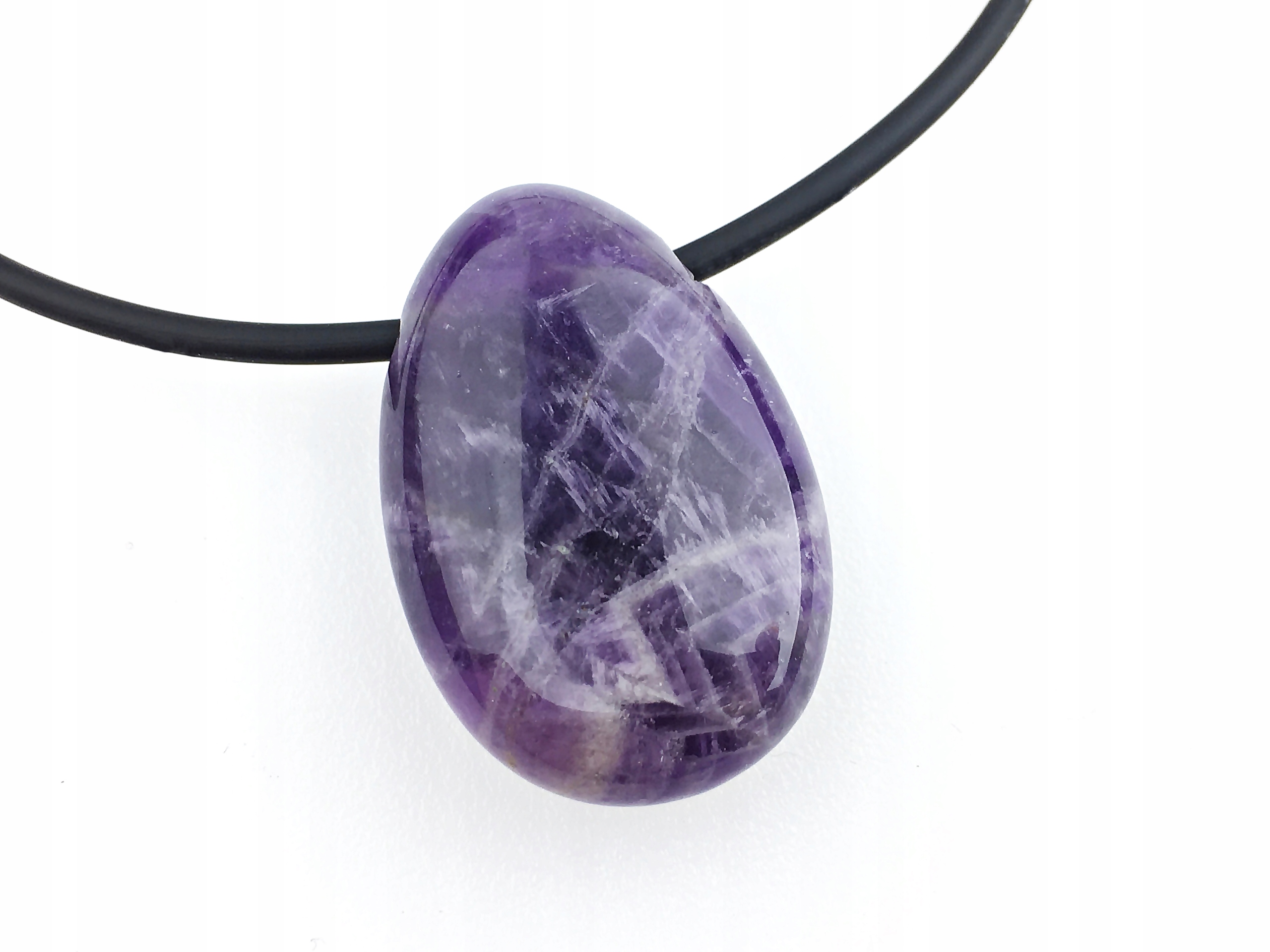 

wisiorek zawieszka amulet kamień ametyst naszyjnik