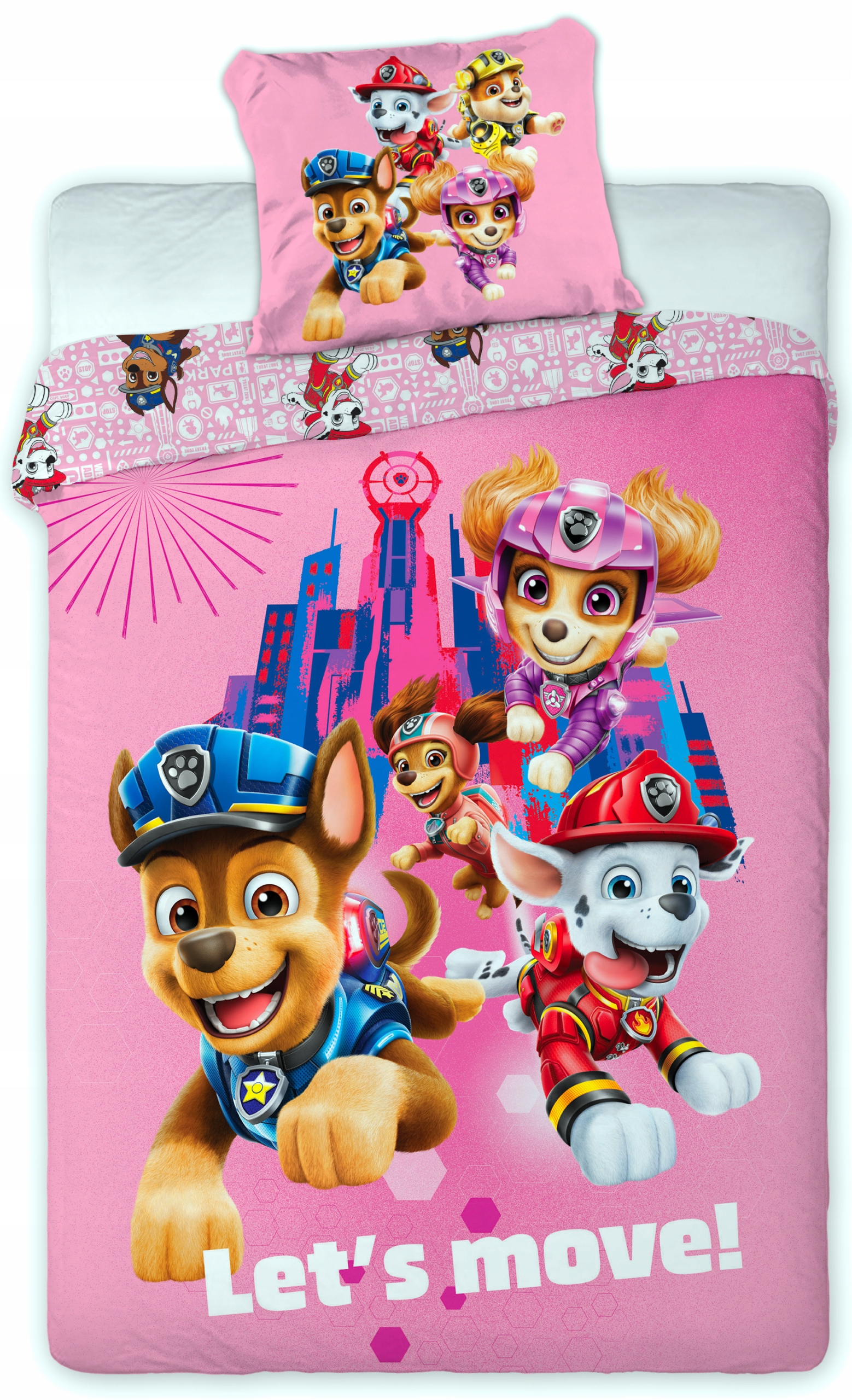 

Pościel Dziecięca 160x200 Psi Patrol Paw pieski