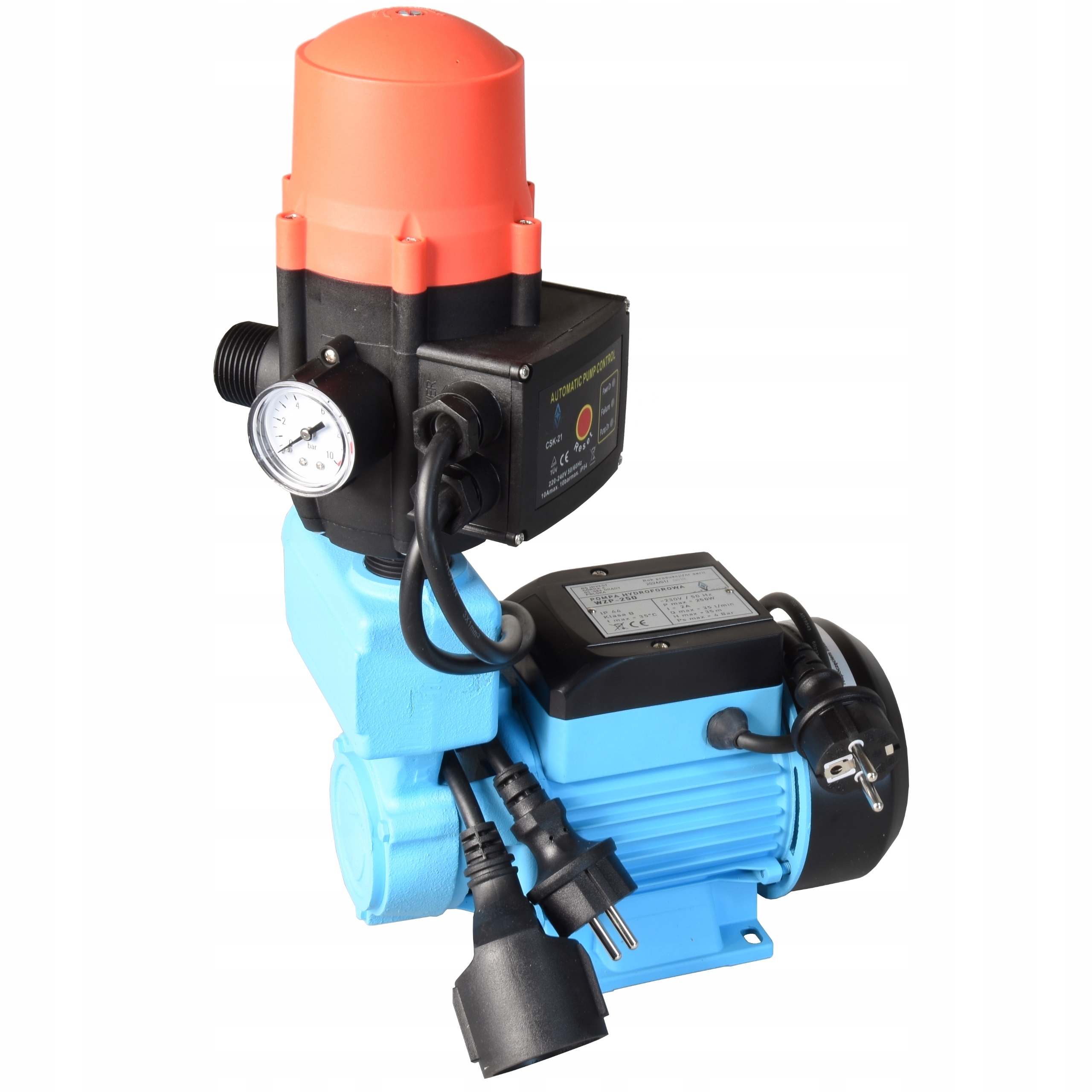 Čerpadlo Na Vodu 250 250 W S Automatom Csk 21 Regulácia Zapínania