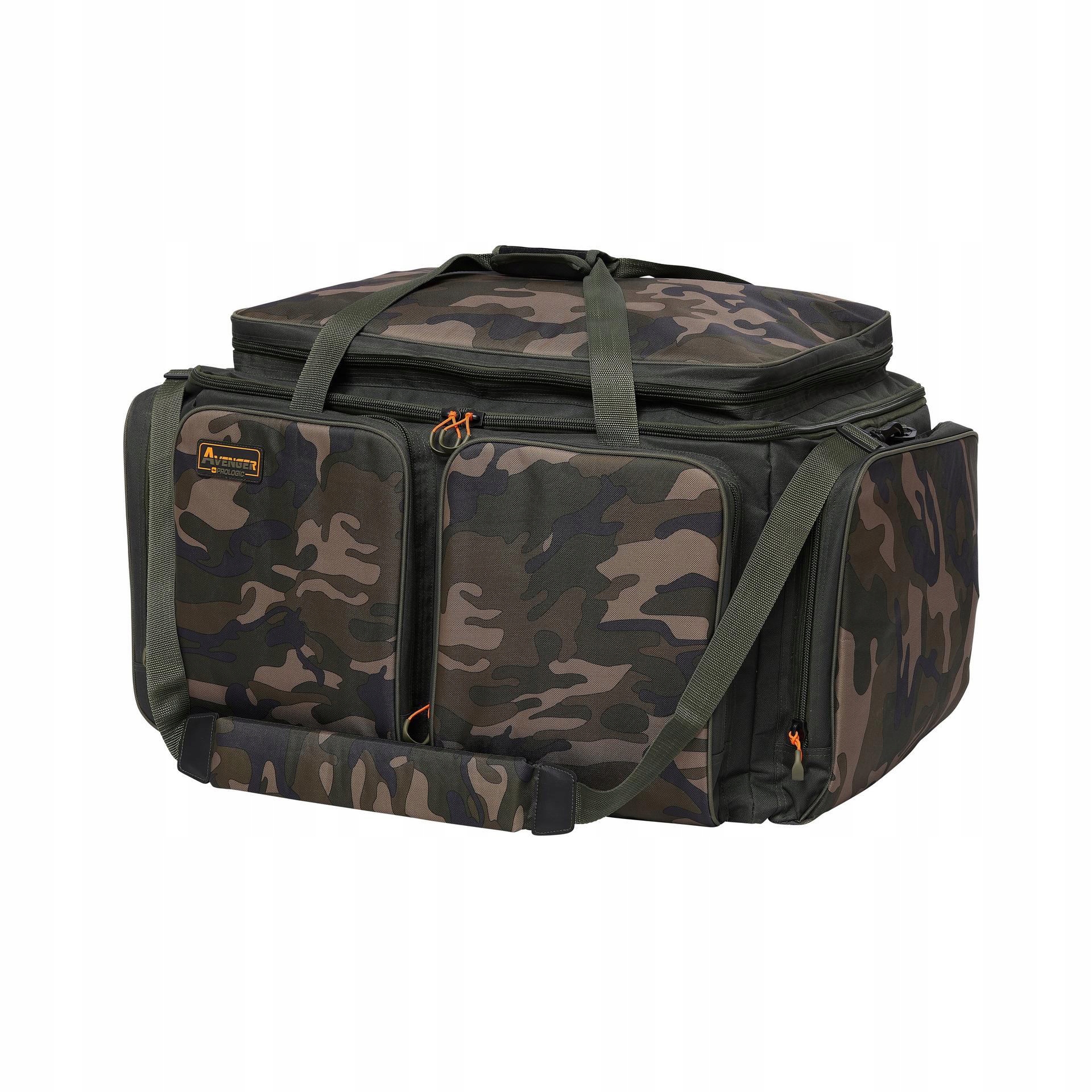 Taška Prologic Avenger Carryall XXL 74×46×48 cm Kaprová, Expediční taška