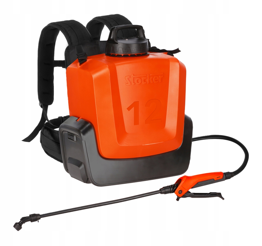 Stocker ciśnieniowy opryskiwacz plecakowy Ergomist 12L akumulatorowy 21V