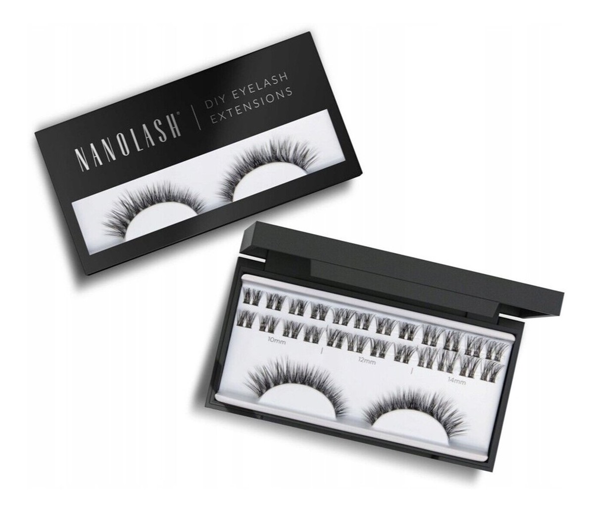 Nanolash Diy eyelash extensions umělé řasy v trsech harmony 36 Ks.