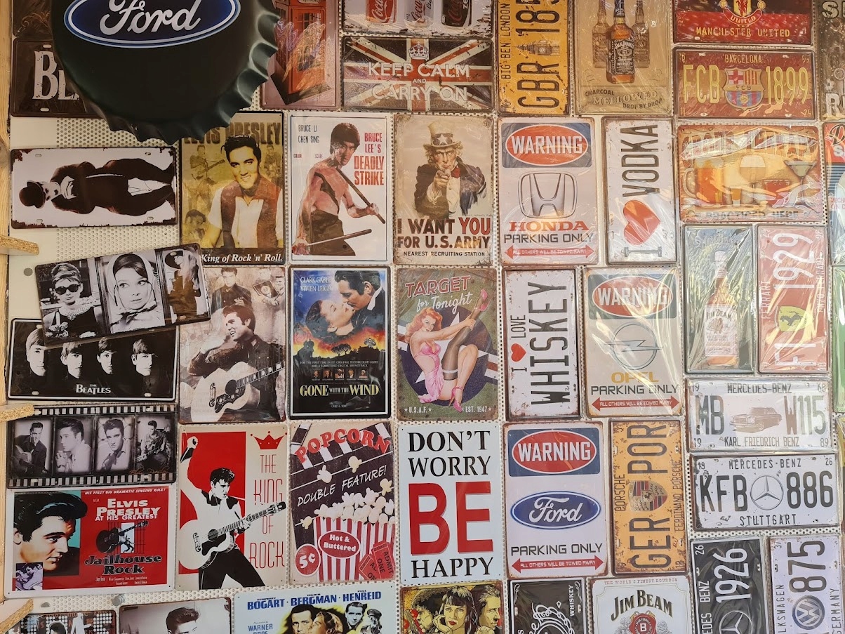 Tablica Ozdobna Blacha Rock & Roll Elvis Presl Numer katalogowy producenta 5905450009243