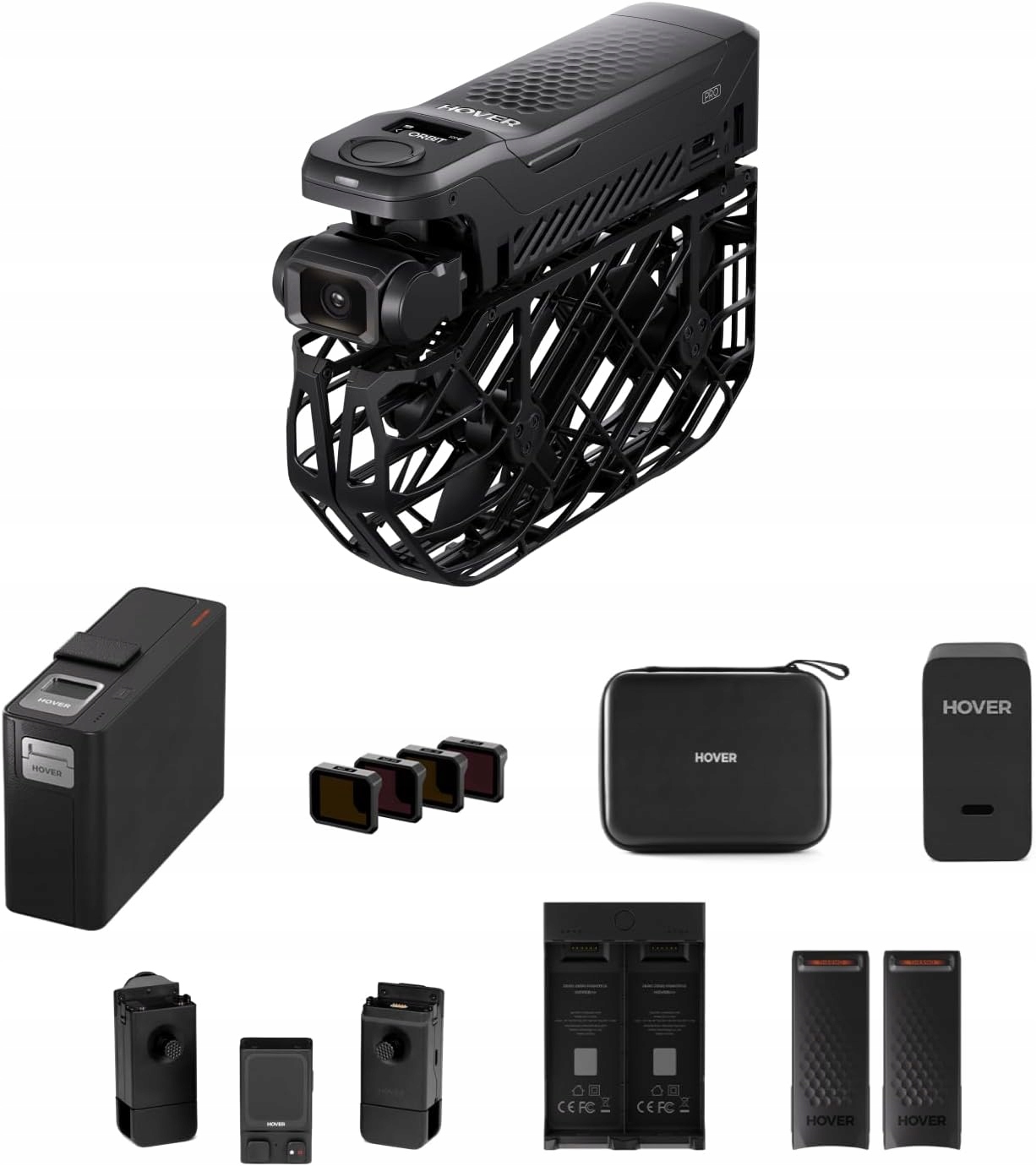 HOVERAir X1 Pro Action Cam 4K Dron z Kamerą Ski Kombo 10 trybów 42 km/h