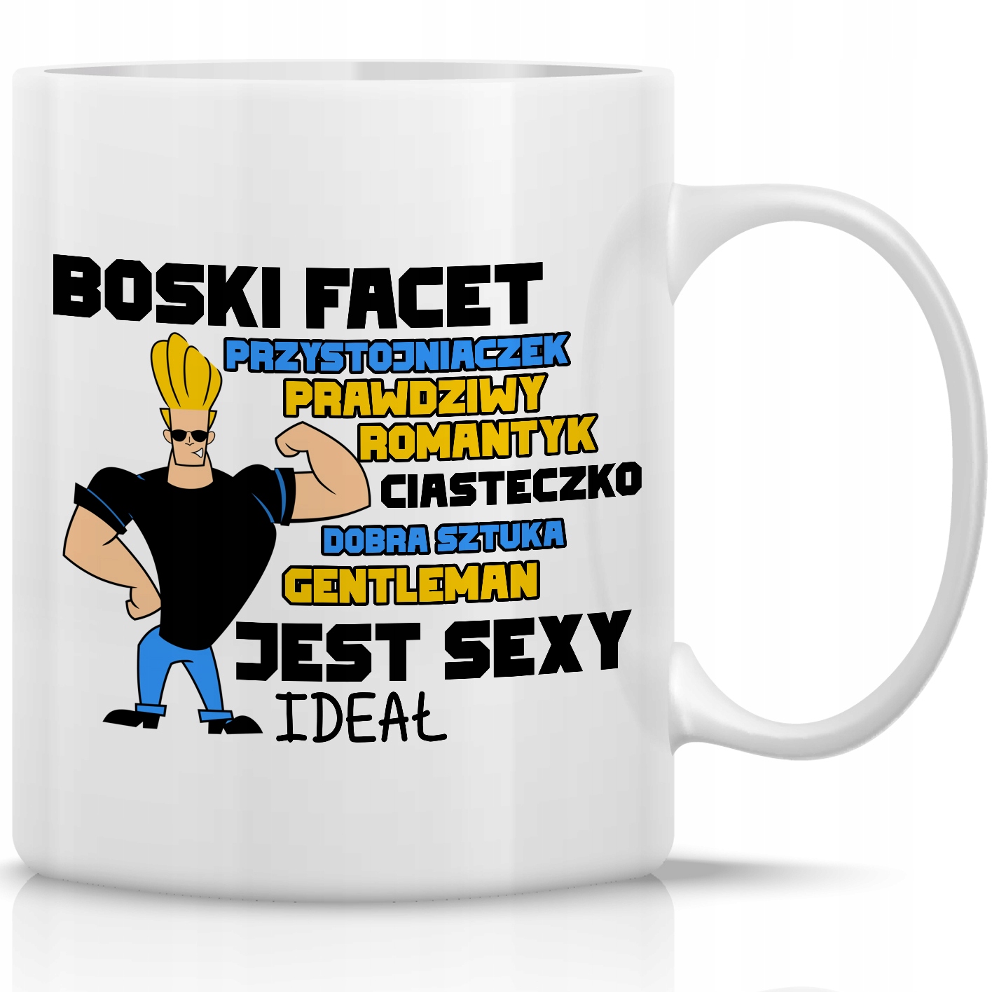

Kubek na Dzień Chłopaka Imię Dużo Wzorów