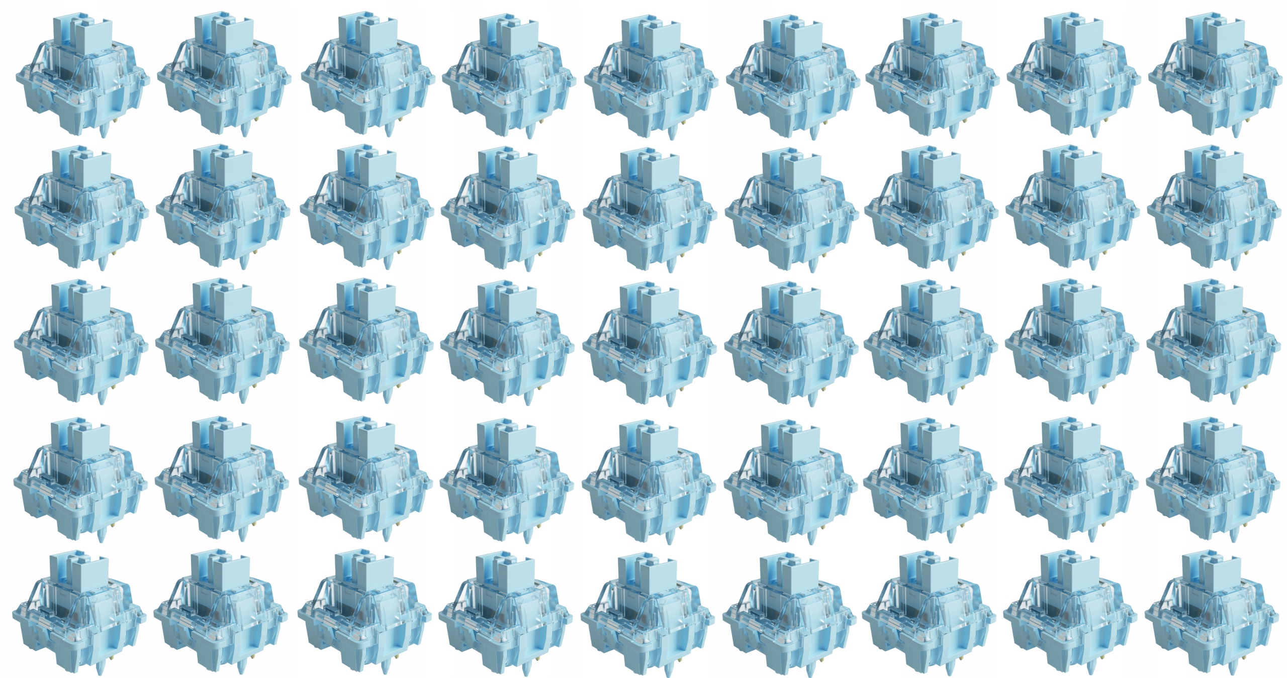 Akko V3 Cream Blue Pro Switch Przełączniki 45szt do Klawiatury mechanicznej