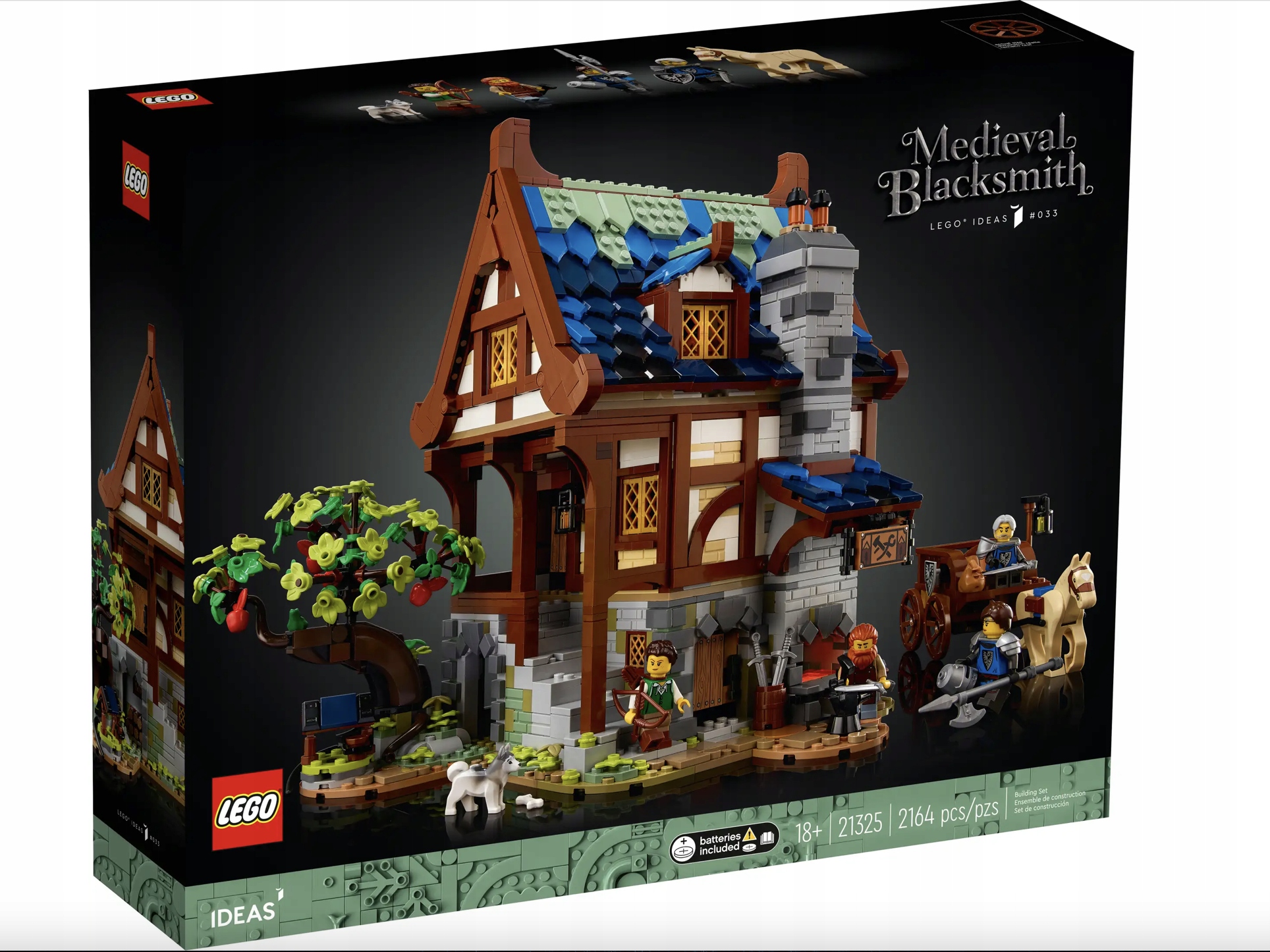 Lego Středověká kovárna Ideas 21325 lego Castle