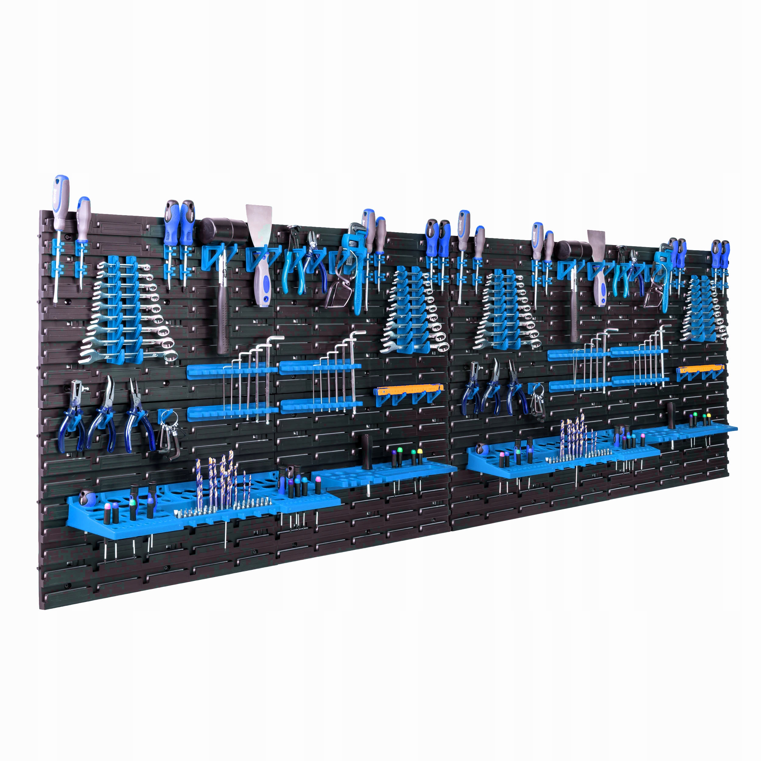 Pracovní deska, nářadí 231,6x78 cm, úchytky